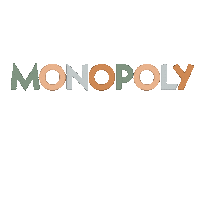 Monopoly Spiel Sticker by Lucie Gerstmann