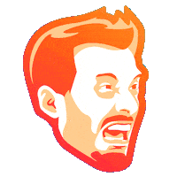 rainbow bob Sticker