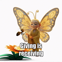 Kindness Gratitude GIF by BuddhaFlyJourney