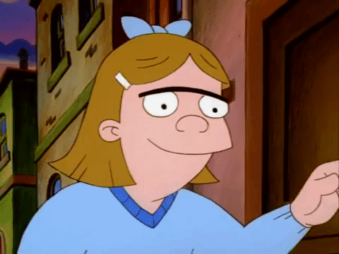 hey arnold nicksplat GIF
