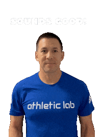 athleticlab yes thumbsup soundsgood mikeyoung Sticker