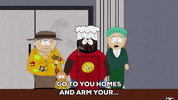 shocked mic GIF by South Park 