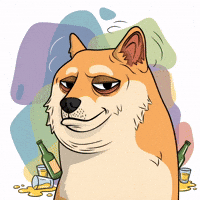 Drunk Shiba Inu GIF by Doge Pound