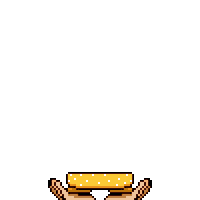 Hungry Pixel Sticker