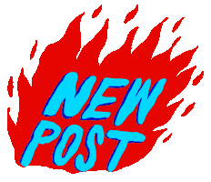 On Fire Sticker Sticker