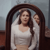 wedding dress GIF by Hallmark Channel