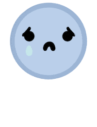 Sad Cry Sticker by Lavendaire