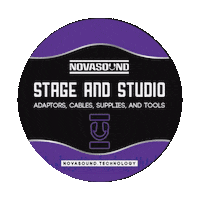 Gold Miami Sticker by Nova Sound