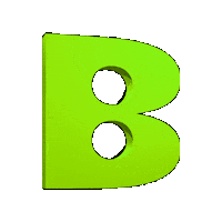 beyondtheorycreative limelight b logo b icon b green Sticker