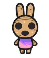Animal Crossing Bunny Sticker