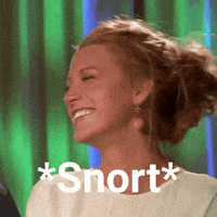 Laughter Lol GIF by Blake Lively Fan