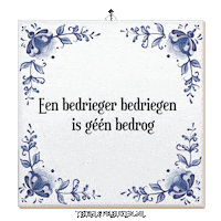 Wijsheid Spanning Sticker by Tegelspreuken.nl