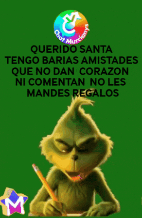 Santa Escribiendo GIF by Murcianys LLC