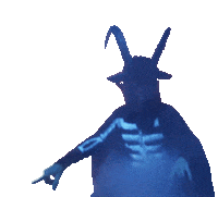 The Devil Halloween Sticker by CALABRESE