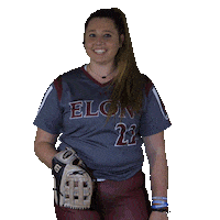 Elon Softball Sticker by Elon Phoenix