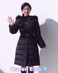 Queen Elsa Winter GIF