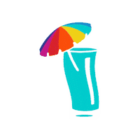 zunzisofficial drink cocktail sav savannahga Sticker