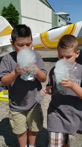 giphygifmaker fun kids science bubbles GIF