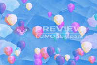 Balloon Pop Wall Ball GIF by LUMOplay
