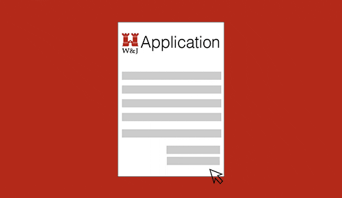 w&j application GIF by Washington & Jefferson College