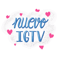 sadelart rosa nuevo azul corazones Sticker