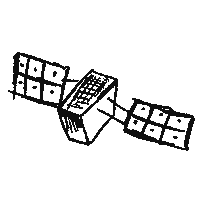 Space Robot Sticker