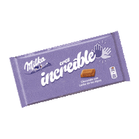 Milka_es amor chocolate frases amistad Sticker