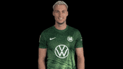 Happy Goal GIF by VfL Wolfsburg