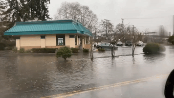 Heavy Rainfall Floods Western Washington State