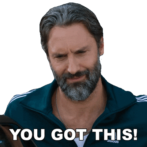 youmetuscany giphyupload motivation positive you got this Sticker