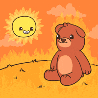 Sad Teddy Bear GIF by BEARISH