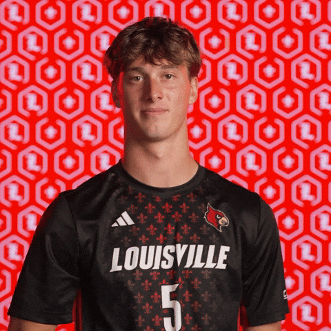 University Of Louisville Soccer GIF by Louisville Cardinals