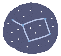 Stars Sky Sticker by Sara Maese