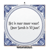 Spreuk Sticker by Tegelspreuken.nl