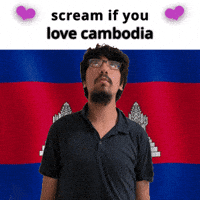 Cambodia Flag GIF