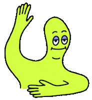 Wave Hello Sticker by T A R V E R