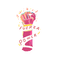 Dia De La Mujer Girl Power Sticker