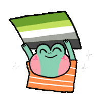 Pride Flag Sticker by Zoé p. illustration