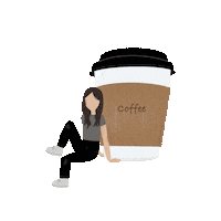 Coffee Takeaway Sticker