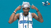 the weeknd smile GIF by Charlotte Hornets
