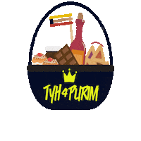 Happy Purim Sticker by Thank You Hashem