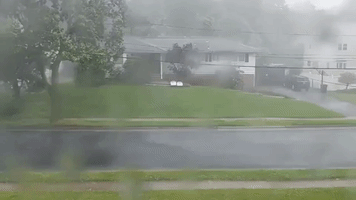 Thunderstorms Bring Heavy Rain to Parts of Central New Jersey