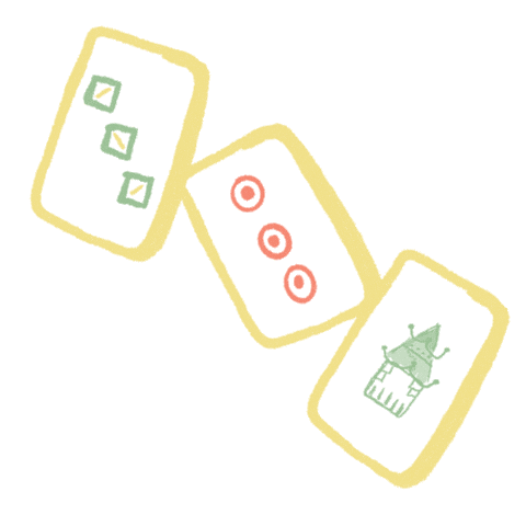 Mahjong Taryn Sticker by TarynNewton