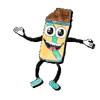 Chocolate Bar Sticker by Todd Rocheford