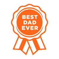 Bestdadever Sticker by Pony Jorgensen