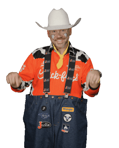 Click Down Below Sticker by Justin Boots