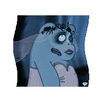 Nightmare Before Christmas Halloween Sticker by SuperRareBears