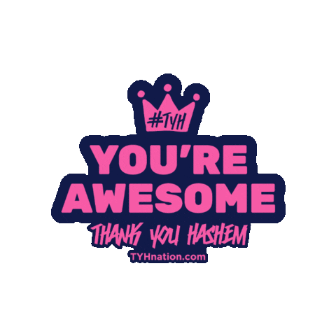 Tyhashem Sticker by Thank You Hashem