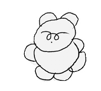 Bear くま Sticker
