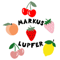 Fruit Cocktail Sticker by Markus Lupfer